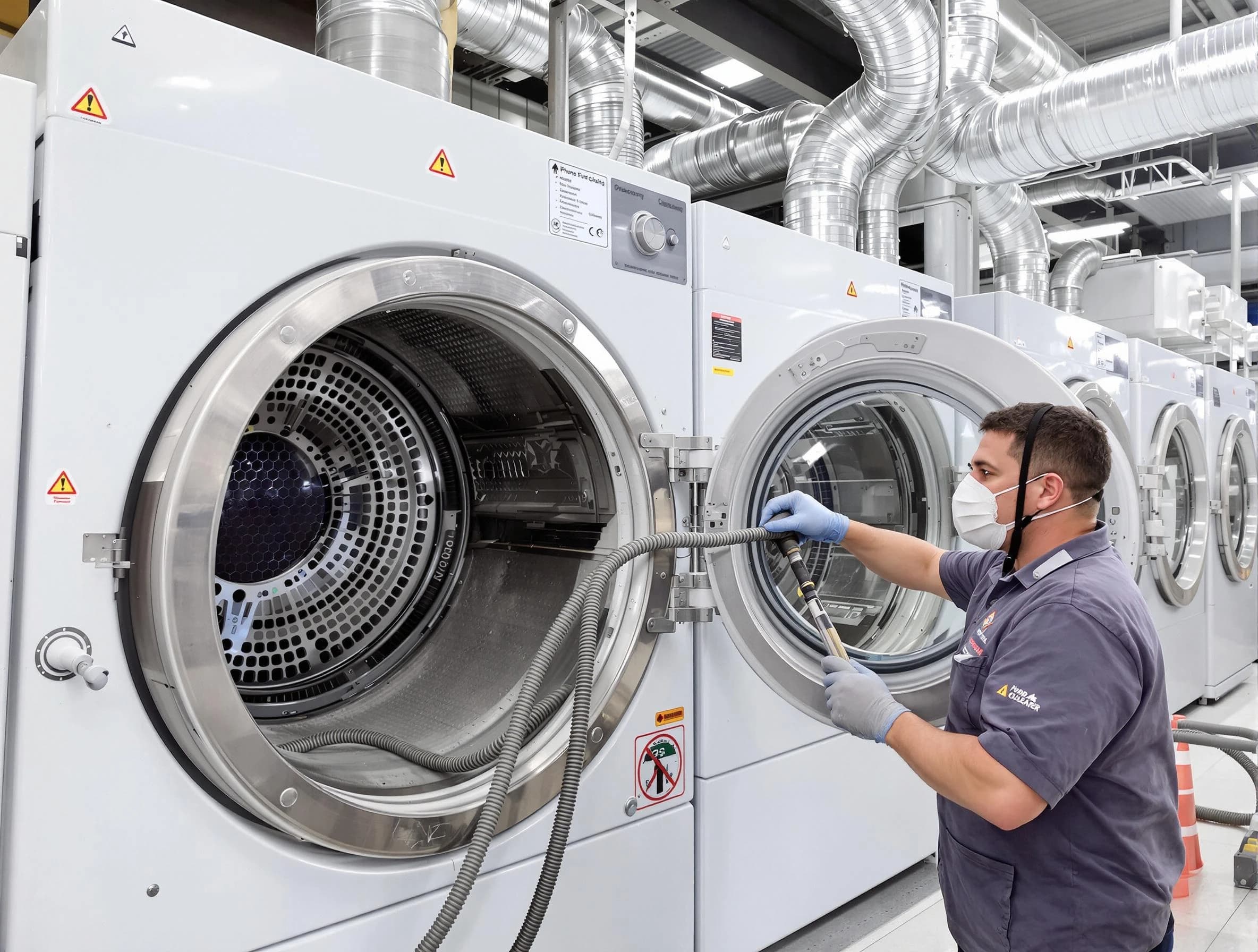 Industrial-grade dryer vent cleaning by Midway Dryer Vent Cleaning in Midway