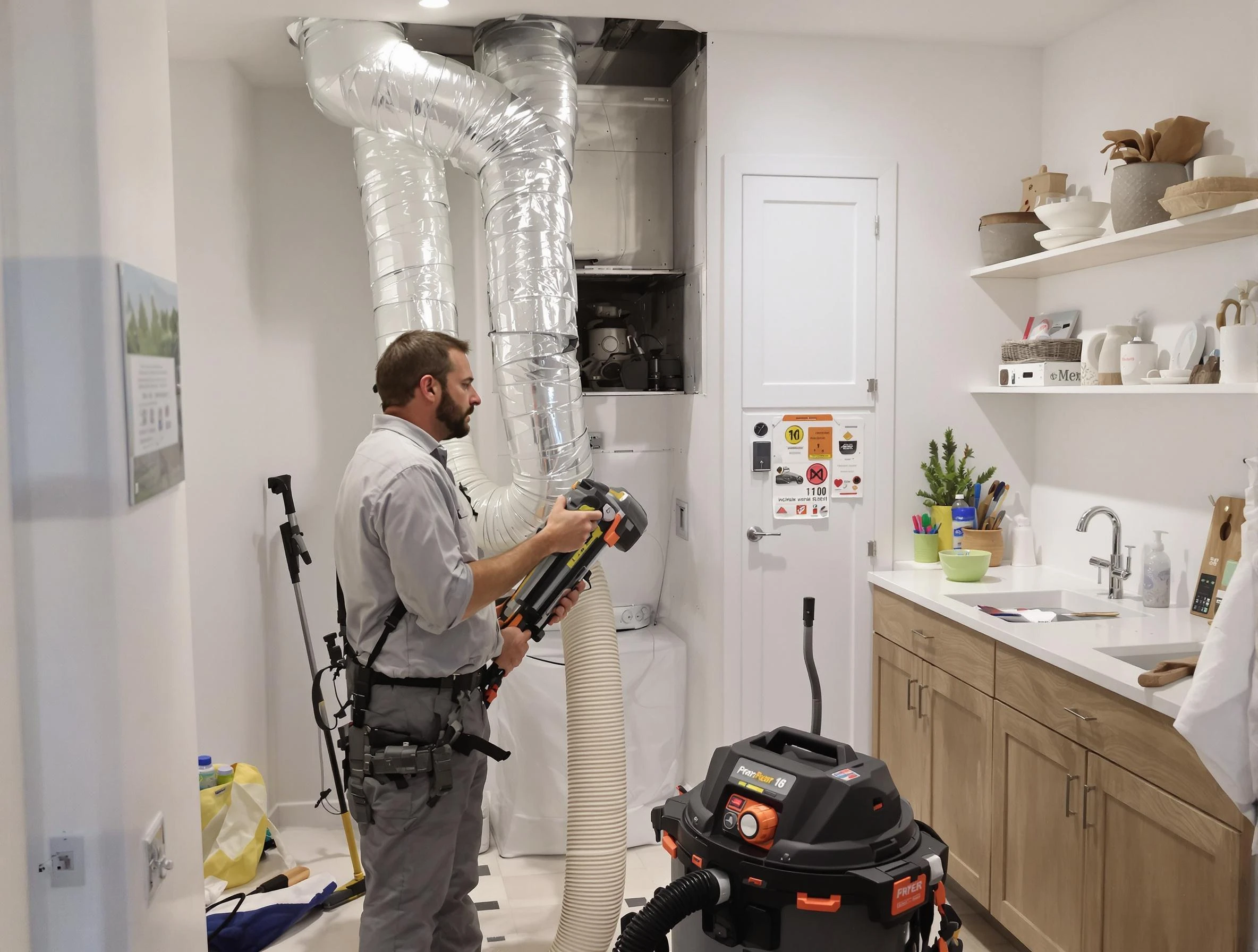Clogged Dryer Vent Cleaning in Midway