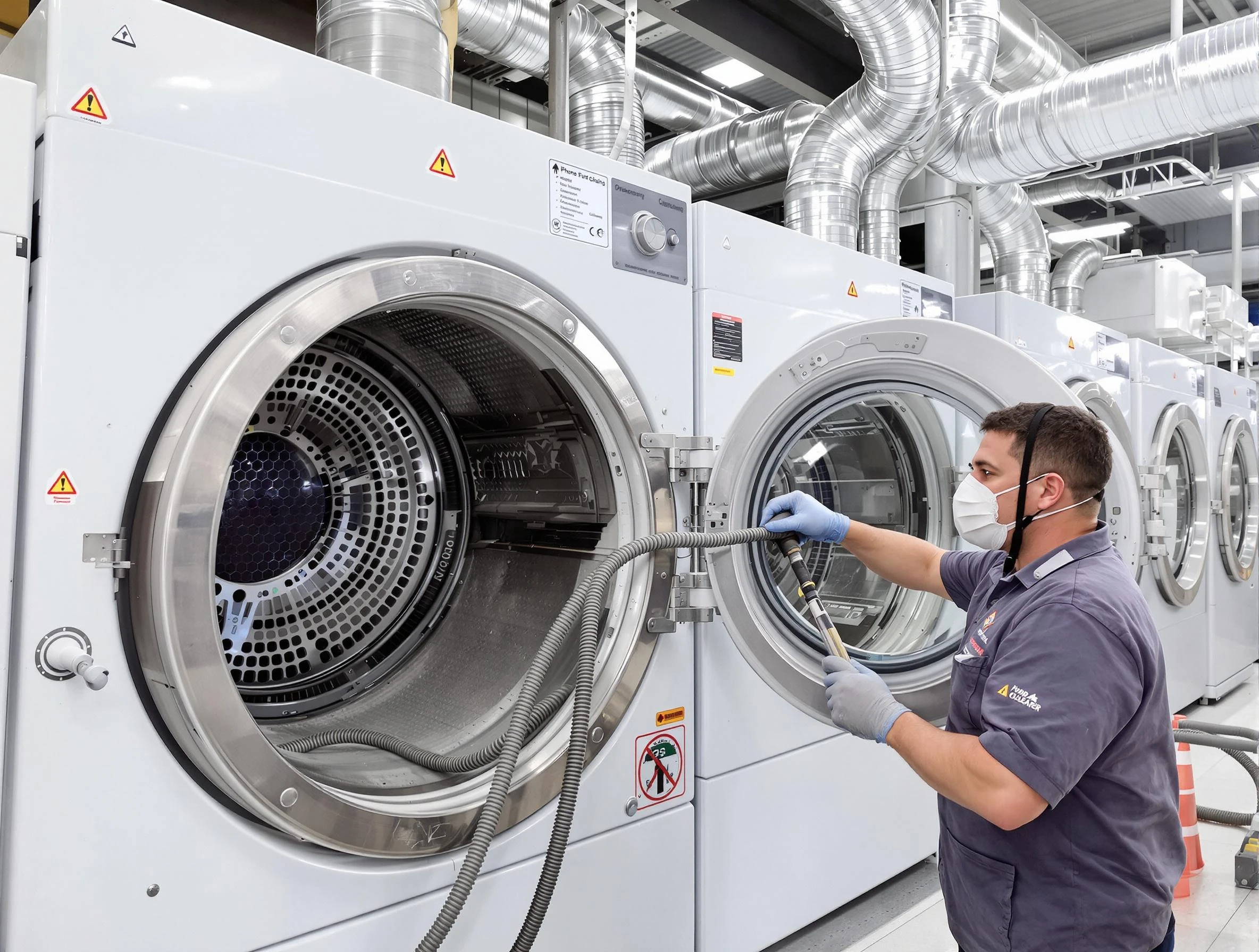 Industrial-grade dryer vent cleaning by Midway Dryer Vent Cleaning in Midway